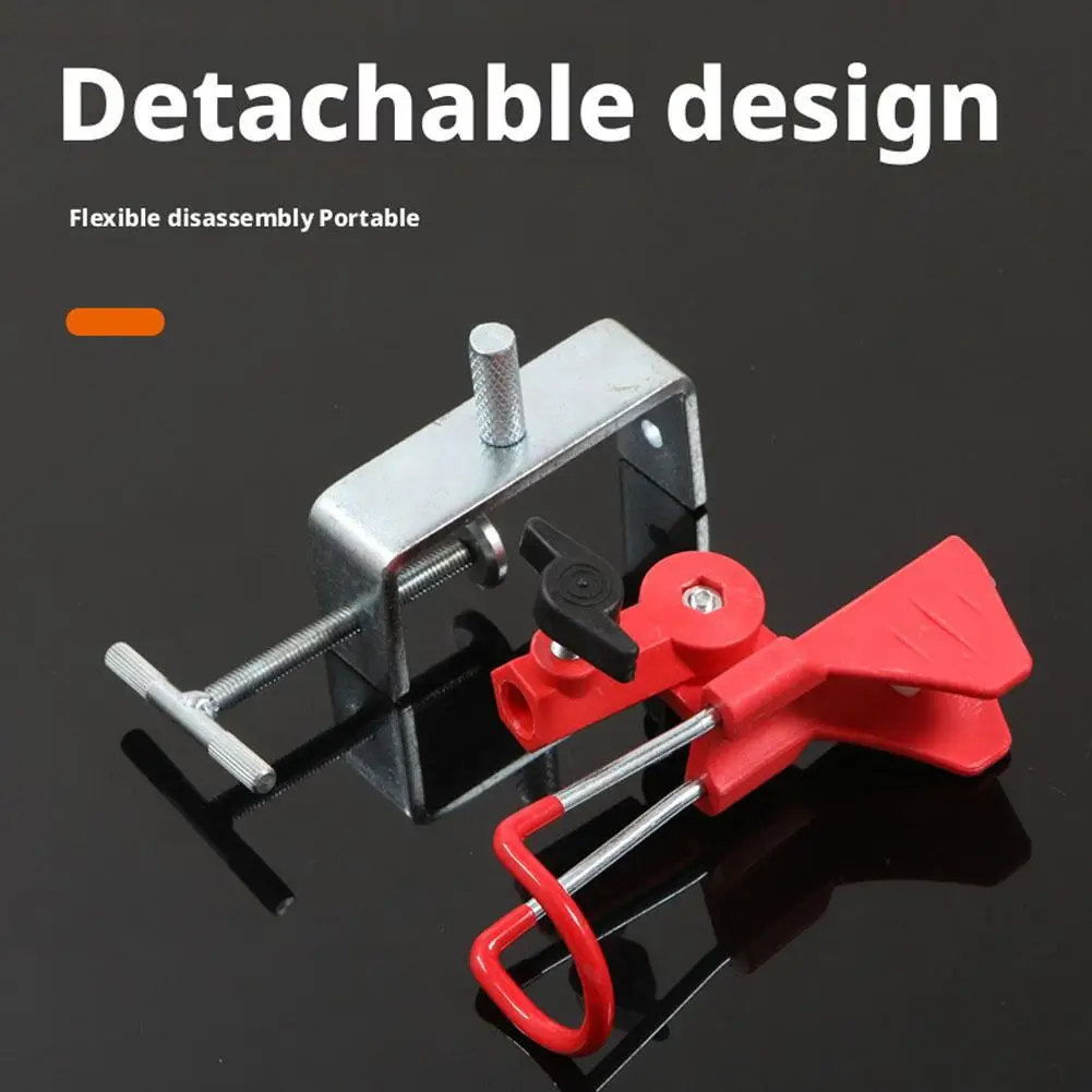 Verstellbarer Angelrutenhalter für Boote mit Rutschfester Metallbasis und Klemme für Rutenablage am Dock – Detail 7