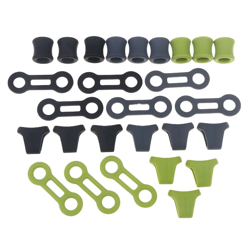 Outdoor Climbing Quick Hanging Positioning Silicone Ring, Main Lock Fixing Ring, High-Altitude Descent Bulltail Limit Ring