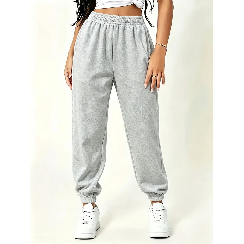 Western Women'S 2pcs Fleece-Lined Thick Joggers, Halloween Christmas Festive Outfit, Fashion Casual Long Pants