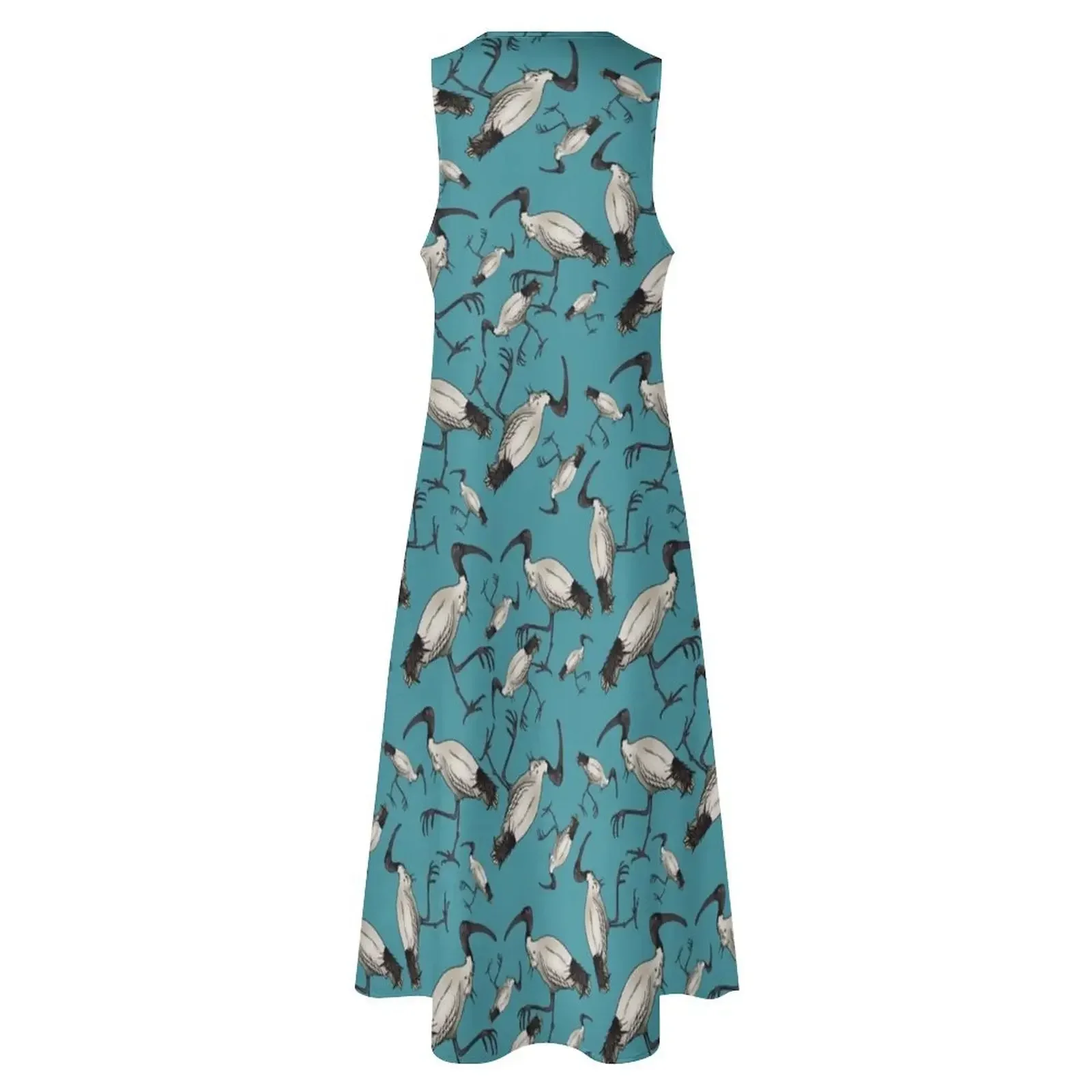 فستان طويل أبيض من إيبيس / بن دجاج ملابس نسائية 2025 وصل حديثًا فساتين سهرة للنساء ملابس نسائية