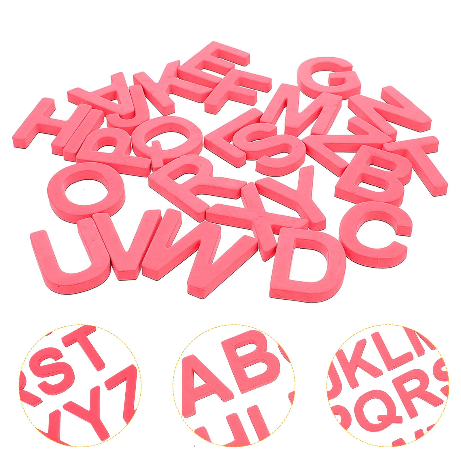 26 Pcs Letter Refrigerator Magnet Fridge Capital English Alphabet Decor Eva Freezer Magnets