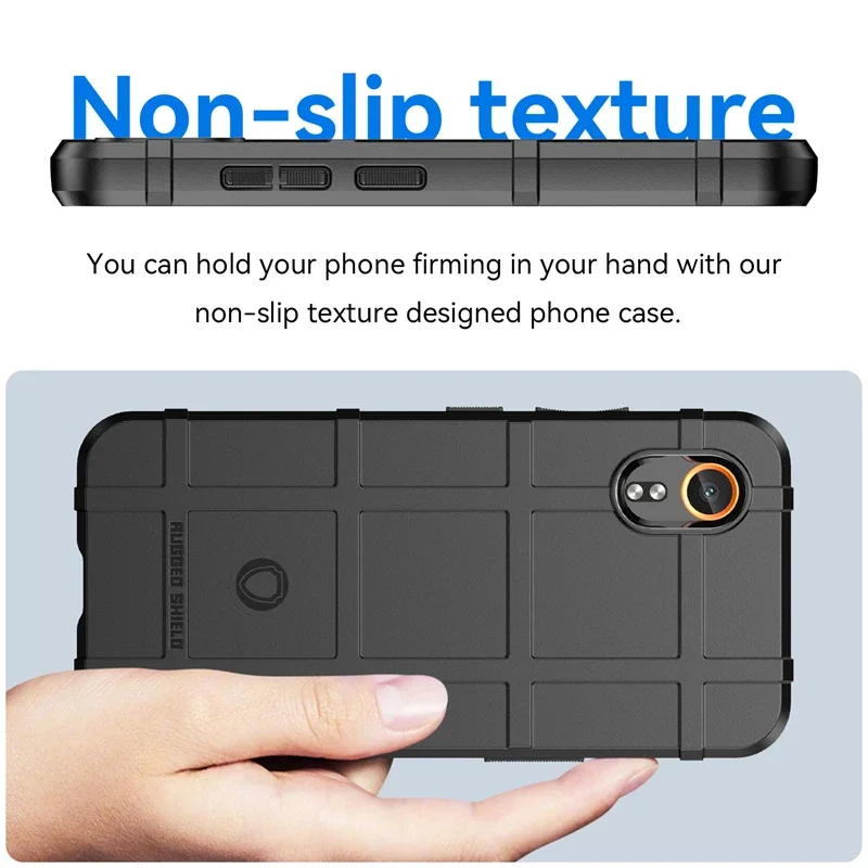 Armor Shockproof Phone Case for XCover 7 Soft TPU Slim Back Case for Samsung Galaxy X Cover 7 Cover for Samsung X Cover 7 Case