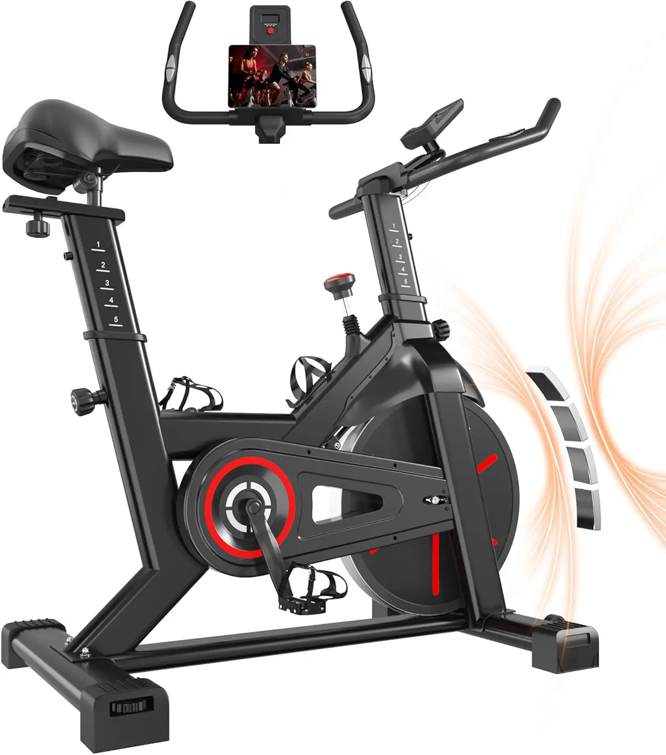 Exercise Bike Magnetic Resistance Stationary Bike,Indoor Cycling Bike for Home Cardio,Fitness Bike for Home Digital Display Puls