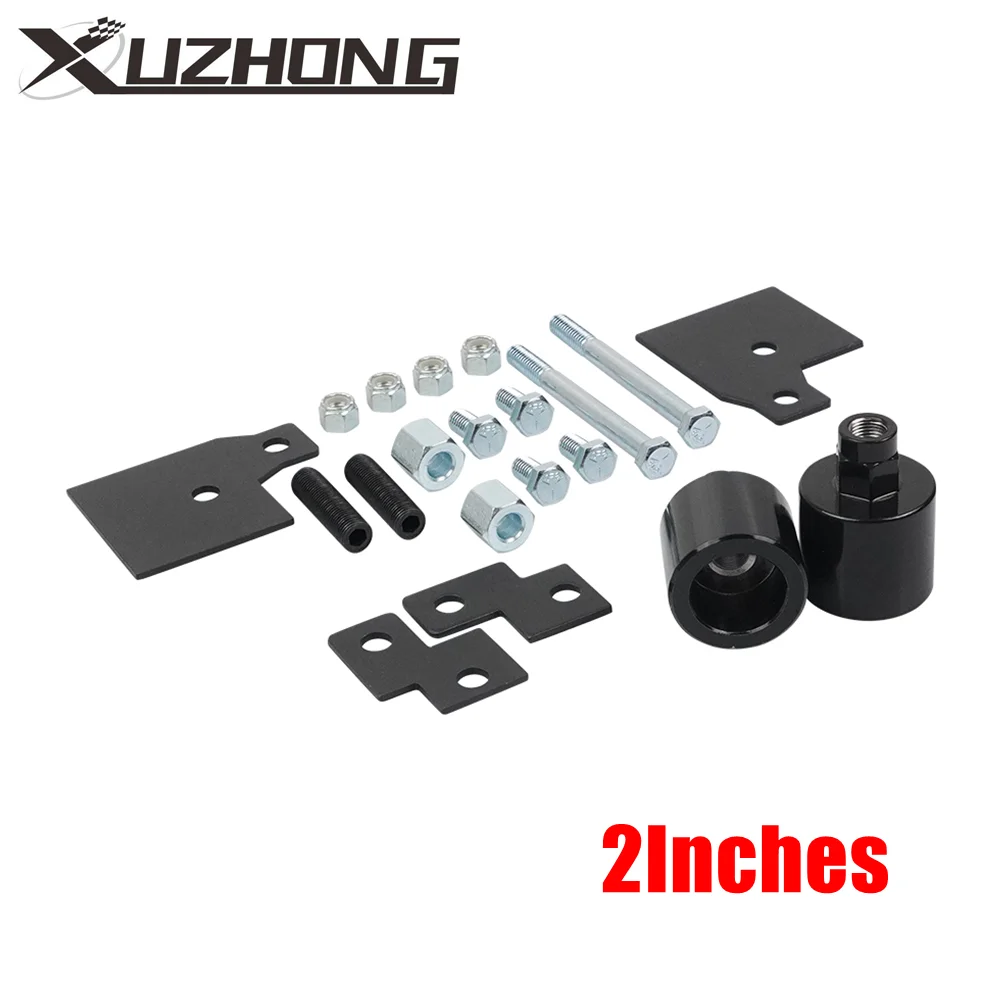 Front & Rear 2Inches Lift Suspension Kit Compatible with 1999-2025 Polaris sportsman 500 570 600 700 800 Black MP-1234-BK