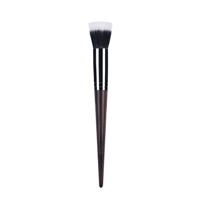 CHICHODO Makeup Brush-Luxury Ebony Handle Natural Hair 41Pcs Brushes Series-012Synthetic Hair Stippling Brush