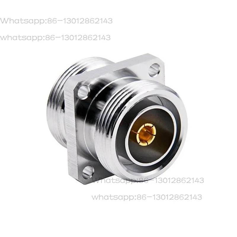 RF connector DIN-KKF L29-KFK 7/16 DIN double female flange fixed 6G