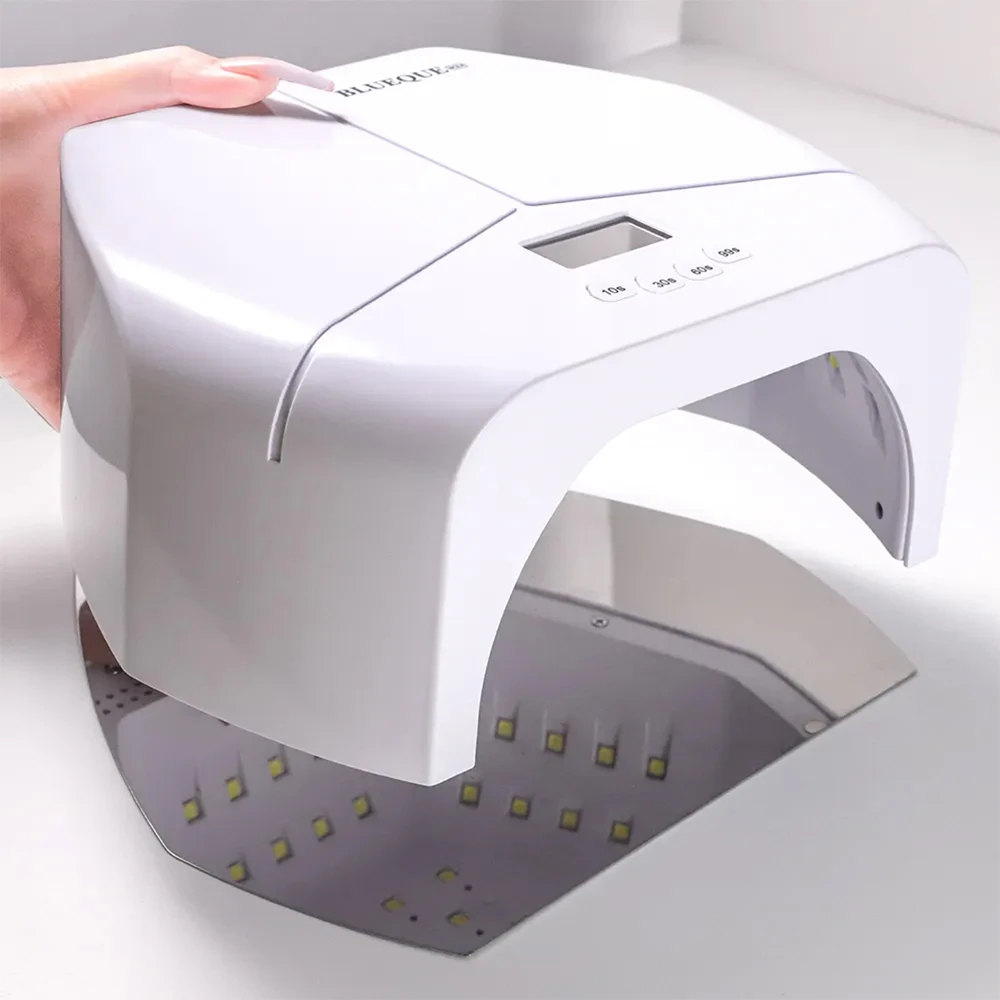 268W 72Pcs LED UV Light Dryer for Nails Gel Polish with 3 Timer Setting & LCD Touch Display Screen