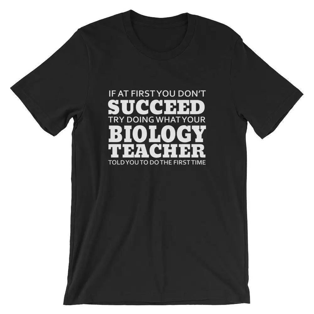 Funny Biology Teacher Bio Lesson T Shirt High School Science