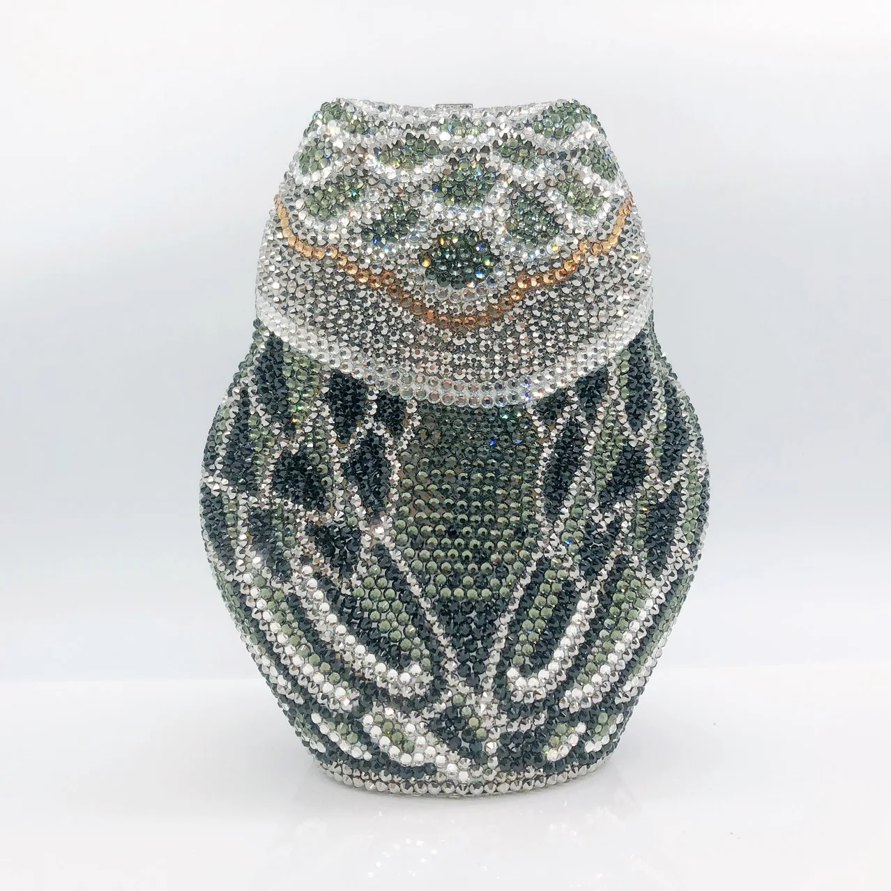 البومة الماس الكامل مساء محفظة المرأة كريستال حقائب فاخرة مصمم سيدة حفلة موسيقية حقائب الراقية عشاء براثن حقائب رسمية