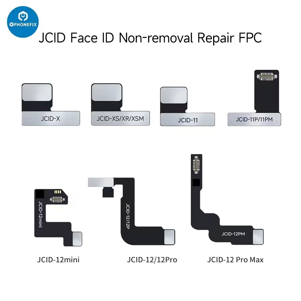 Imagem -02 - Jc-face id Non-removal Fpc Flex Cabo Iphone x a 14pm Reparo de Face id sem Solda V1se V1s Pro