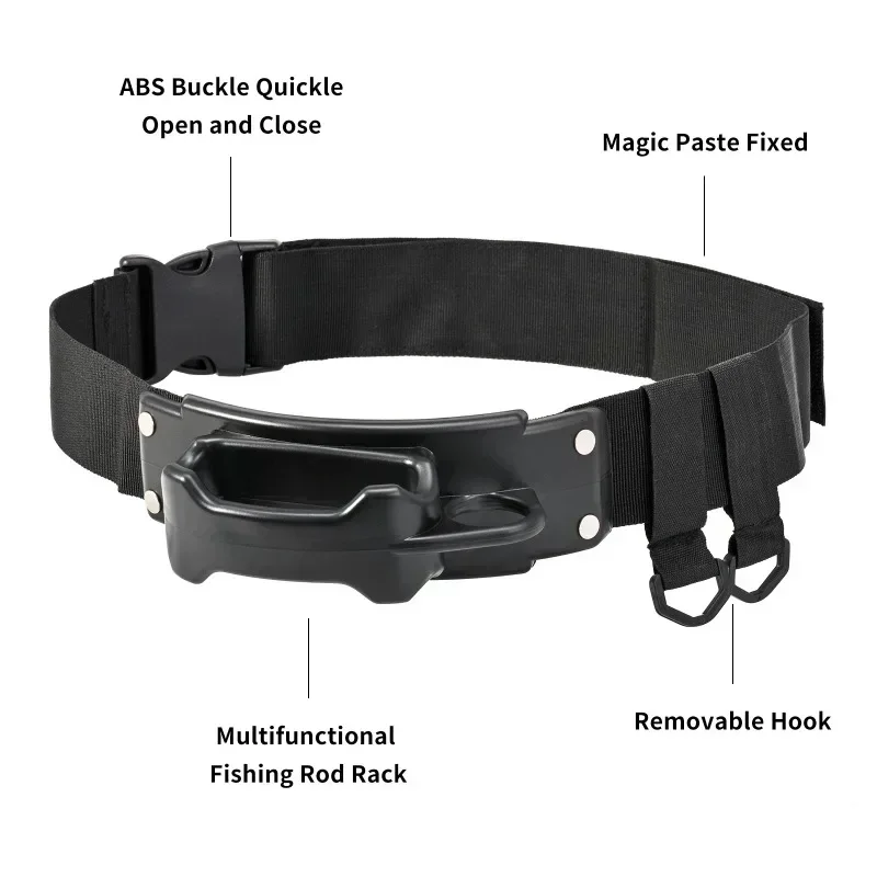 1 قطعة LUYA قضيب الخصر حزام داعم الصيد رود الخصر دعم قوس المؤقتة إدراج في الهواء الطلق صيد السمك لوازم اكسسوارات