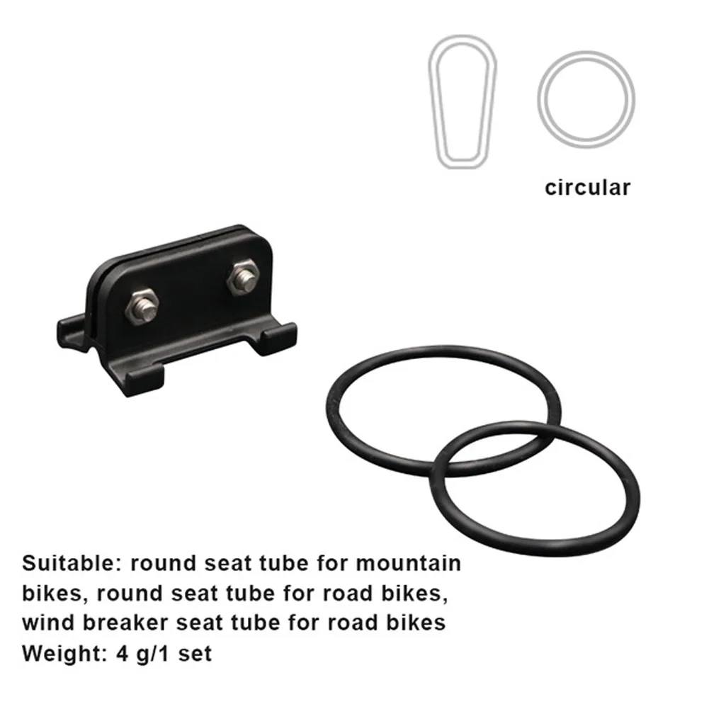 Practical Bike Card Bracket Holder 1pcs ABS Bicycle Spare Parts Bike Number Plate Bracket Round Tube Triathlon Racing Bike