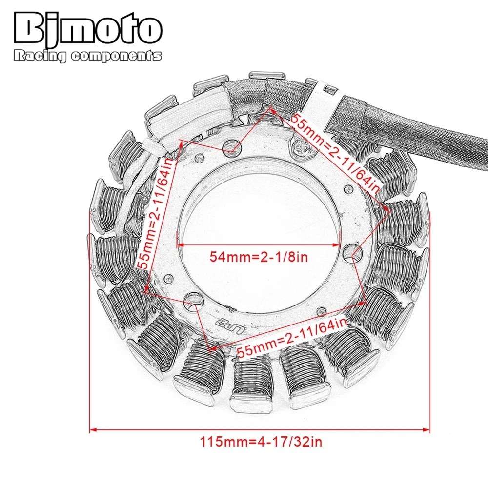 Motorcycle Stator Coil For Kawasaki KRF750 Teryx 750 FI 4X4 Sport / LE 2013 21003-0125 KLF300 Bayou 300 2WD/4WD 21003-1276
