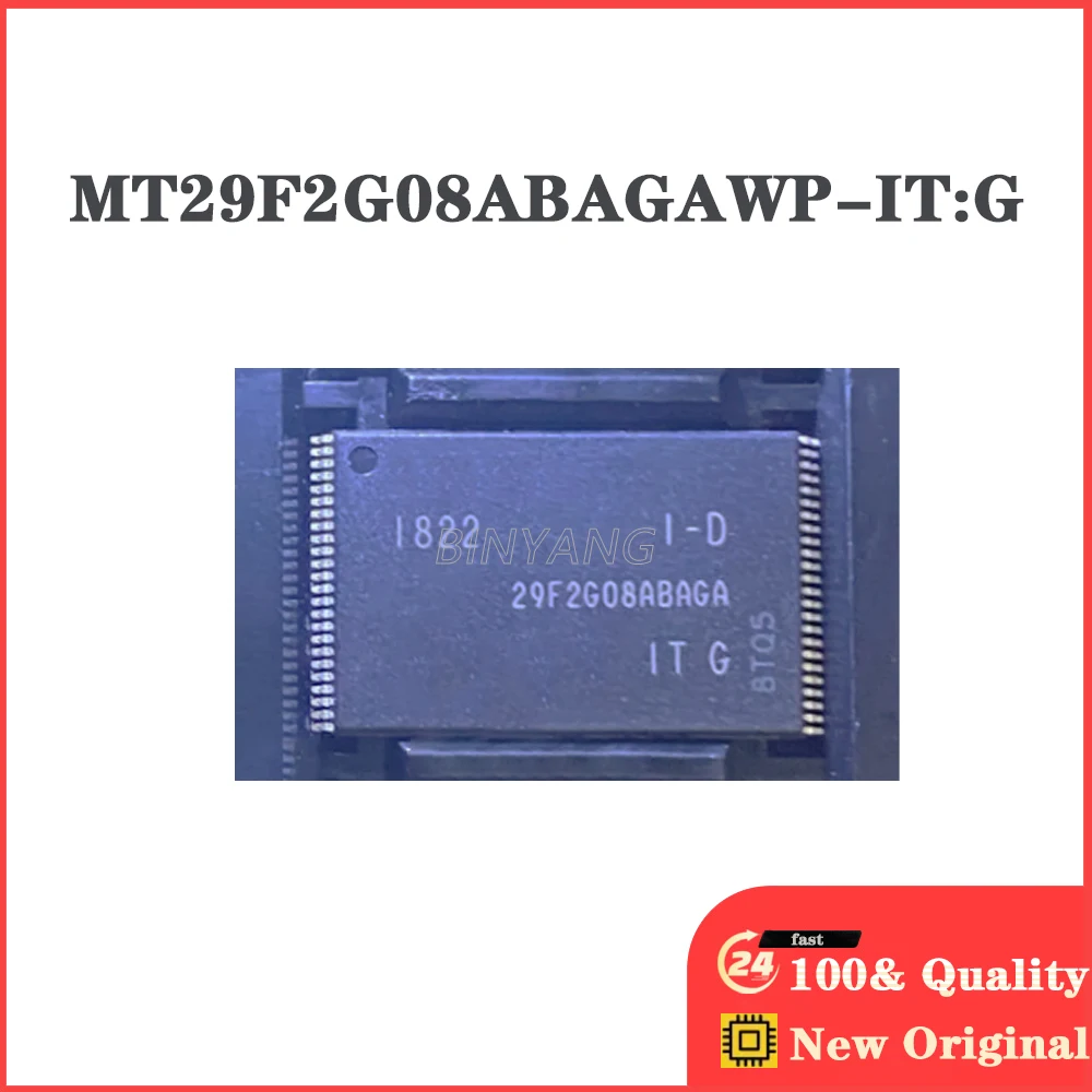 (10piece) 100%  MT29F2G08ABAGAWP-IT:G  MT29F2G08ABAGA  TSOP-48  New Original Stock IC Electronic Components