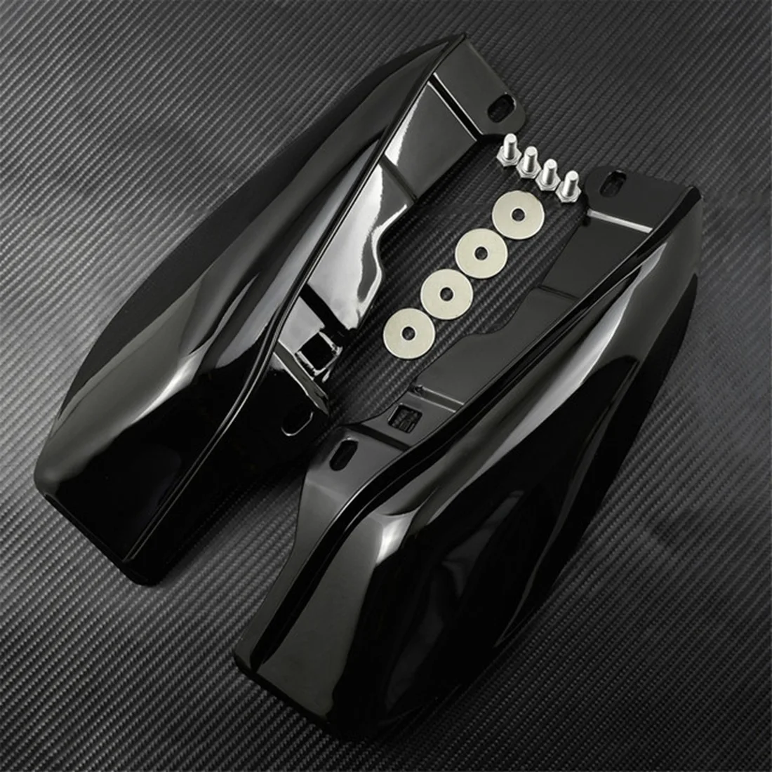 

Глянцевый черный дефлектор воздуховода для мотоциклов Touring Electra Glide Street Road Glide 2009-2016-A61E