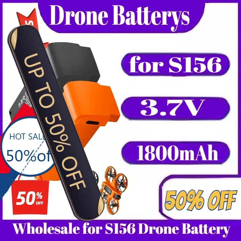 Vente en gros pour batterie de Drone S156 3.7V 1800mAh pour Batteries de Drone S156
