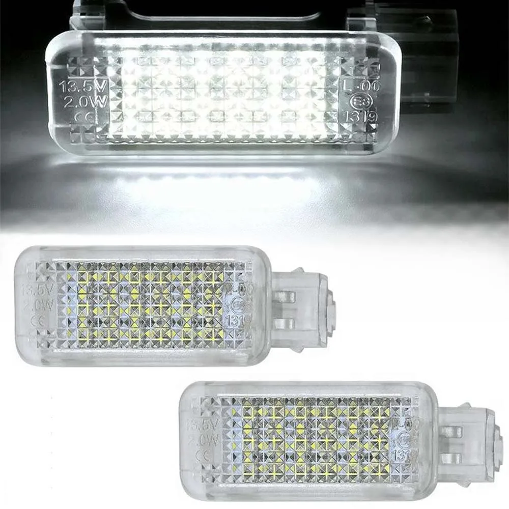 

Car White Lights For Audi TT 8N 8J A1 A2 A3 A4 S4 RS4 A5 A6 A7 A8 Q3 Q5 Q7 LED Courtesy Door/trunk/Footwell/Glove Box Light Lamp