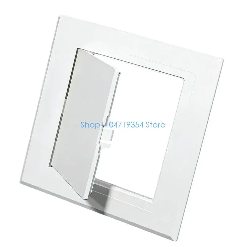 0XLD Basic Assembly Removable Inspection Door Cover 150x150mm White Strong Build