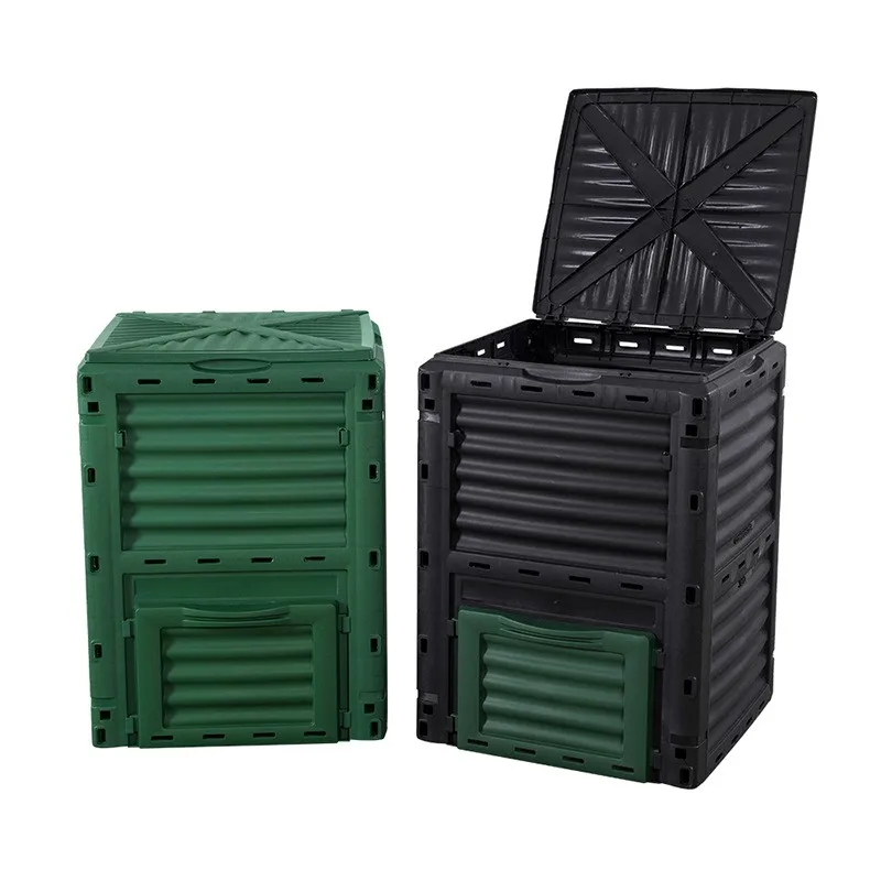 300L 450L Compost Bin Outdoor Garden Compostable Containers