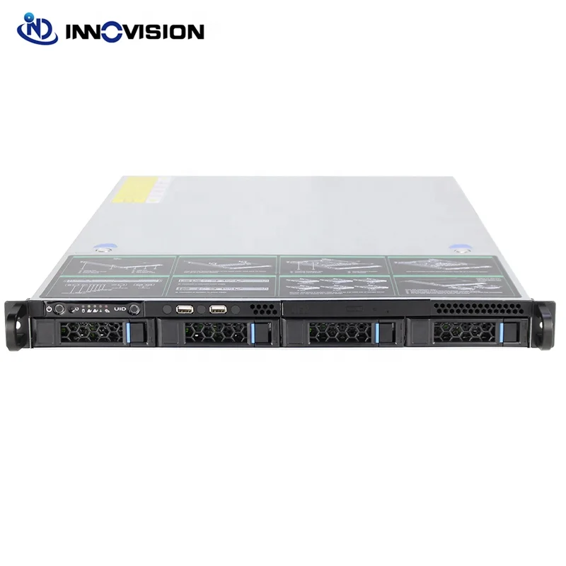 Professional Server Chassis Factory Hotswap 1u 4 bays server case sata hotswap backplane for data storage