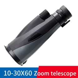 10-30 × 60 oculare grande obiettivo grande telescopio Zoom HD ad alta potenza FMC BAK4 binocolo prisma birdwatching caccia al campeggio