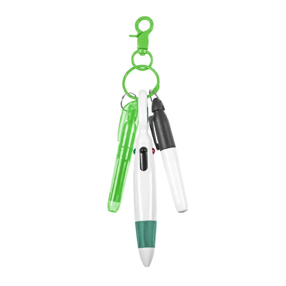 

Portable Lanyard Nurse Pen Pack Keychain Detachable Nurse Badge Set Smooth Writing Marker Pen