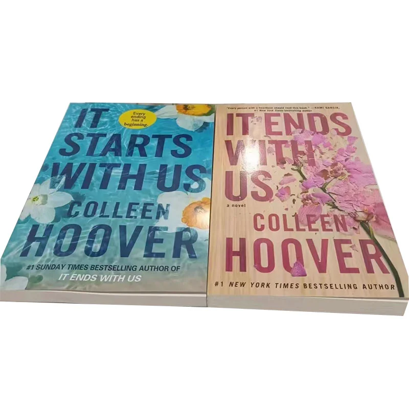 

2 Books It Starts with Us By Colleen Hoover/It Ends with Us Novels Book In English #1 Sunday Times Bestselling Paperback