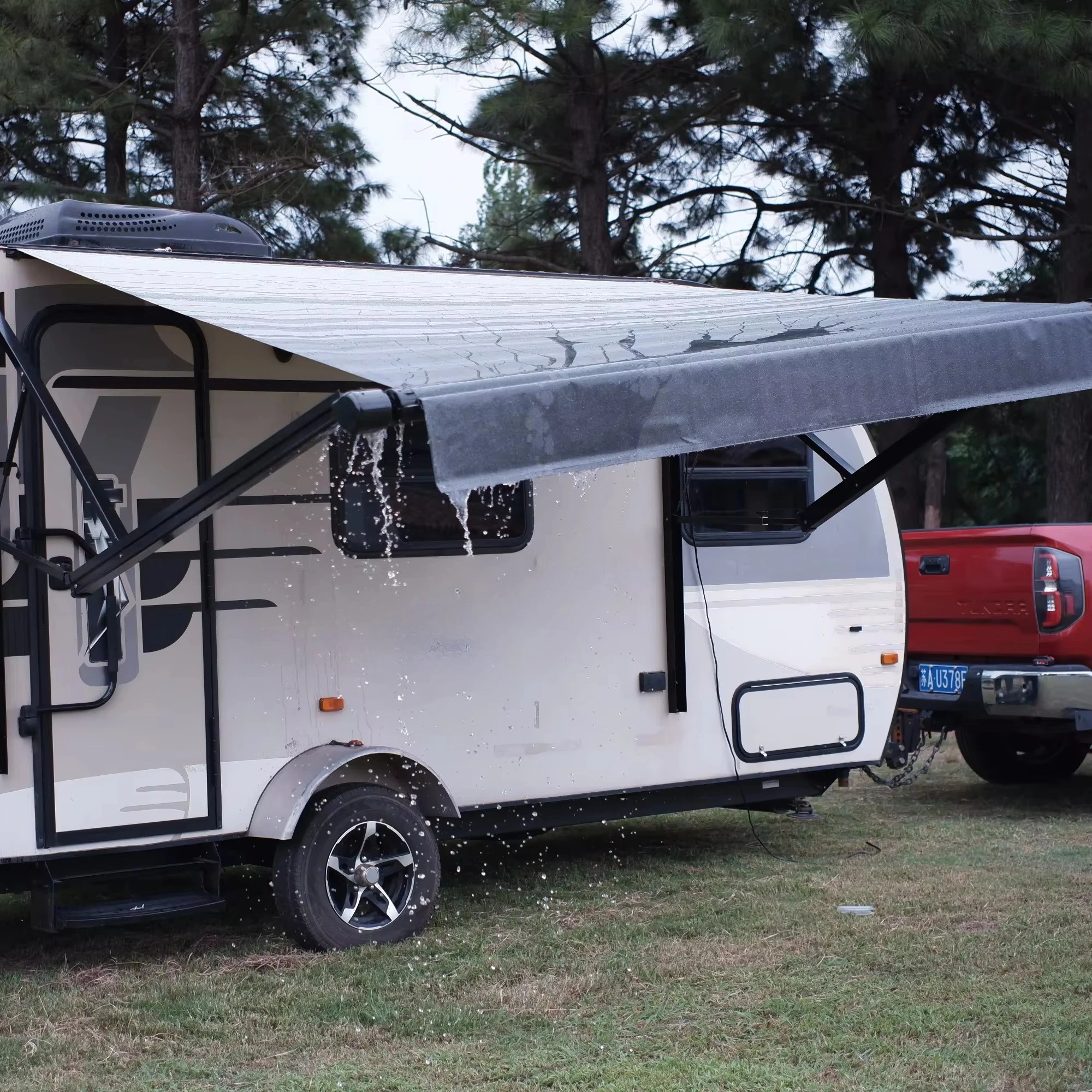 

Soleflex Luxury Motorized Waterproof RV Camping Outdoor Awning-Factory Direct Sales
