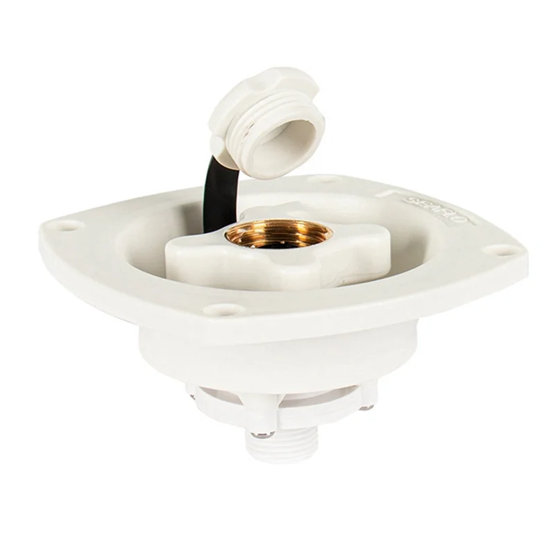 

RV Wall Mount Filler Regulator Impact Pressure Regulated Water Entry For Rvs Trailer Campers Boat Accessories-A99D