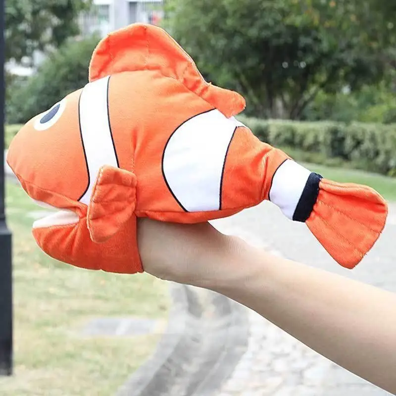 95AE Plush Puppet Hand Puppet Story Story تروي الدعائم ما قبل الروضة النشاط