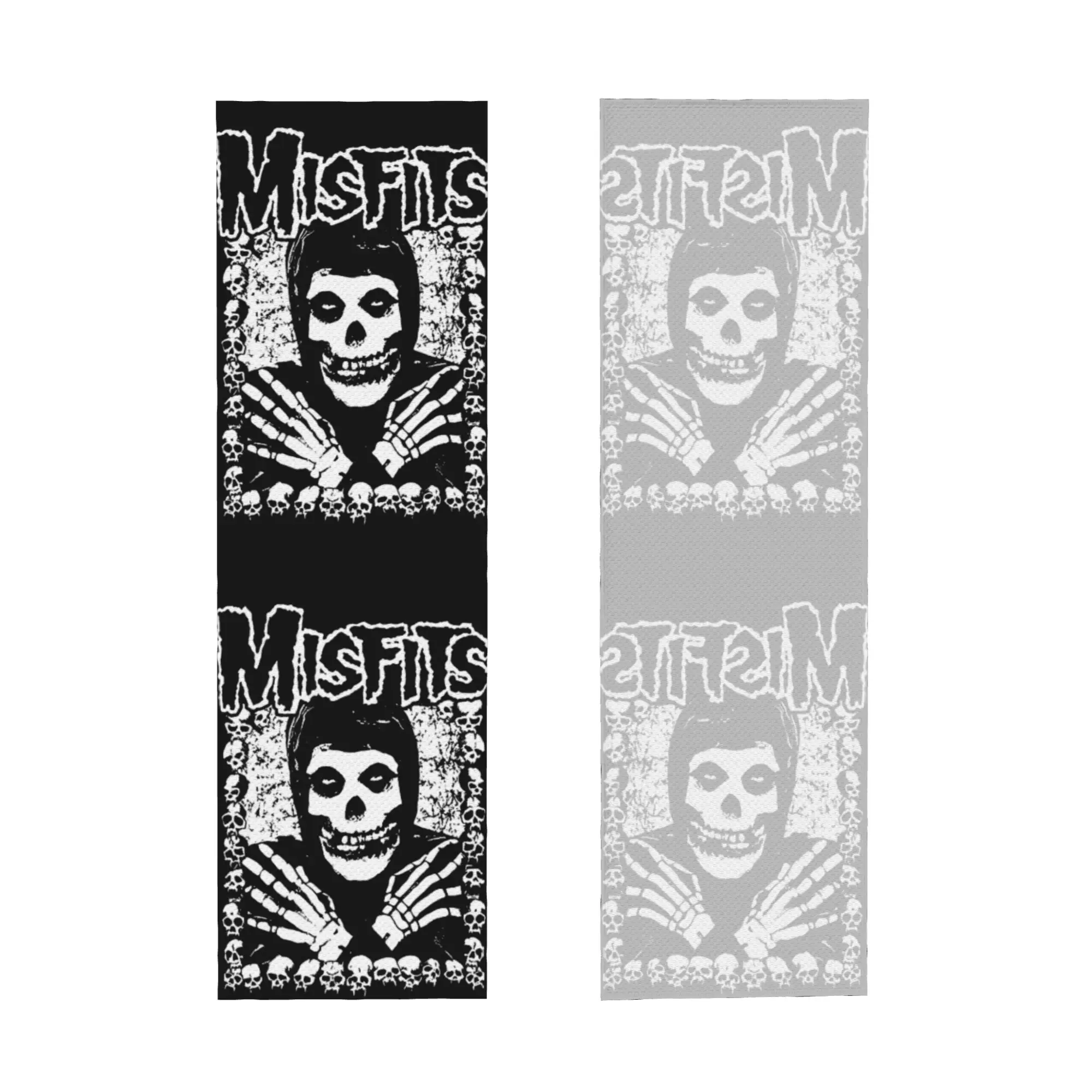 Cold Exercise Towel Punk Rock Band Misfits Beach Sports Yoga Towel Swimming Camping Towel Refreshing Sports Scarf Face Towels
