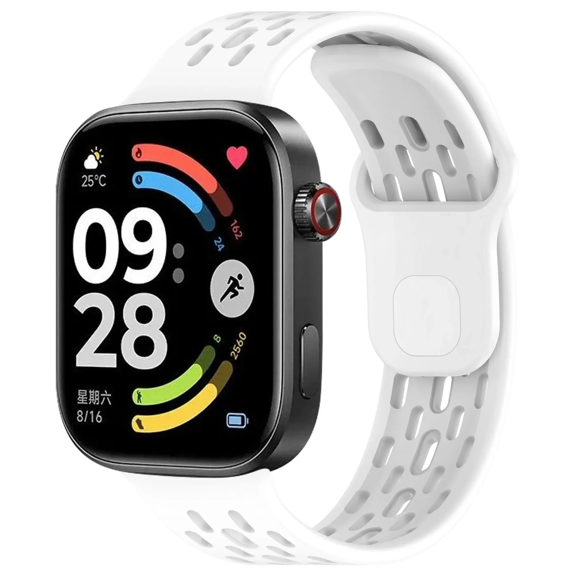 Silikonarmband für Redmi Watch 6 Active 6 Lite 6 5 4 Sportliches Komfortables Armband für Xiaomi Mi Band 10 Pro 9 Pro 8 Pro – Detail 7