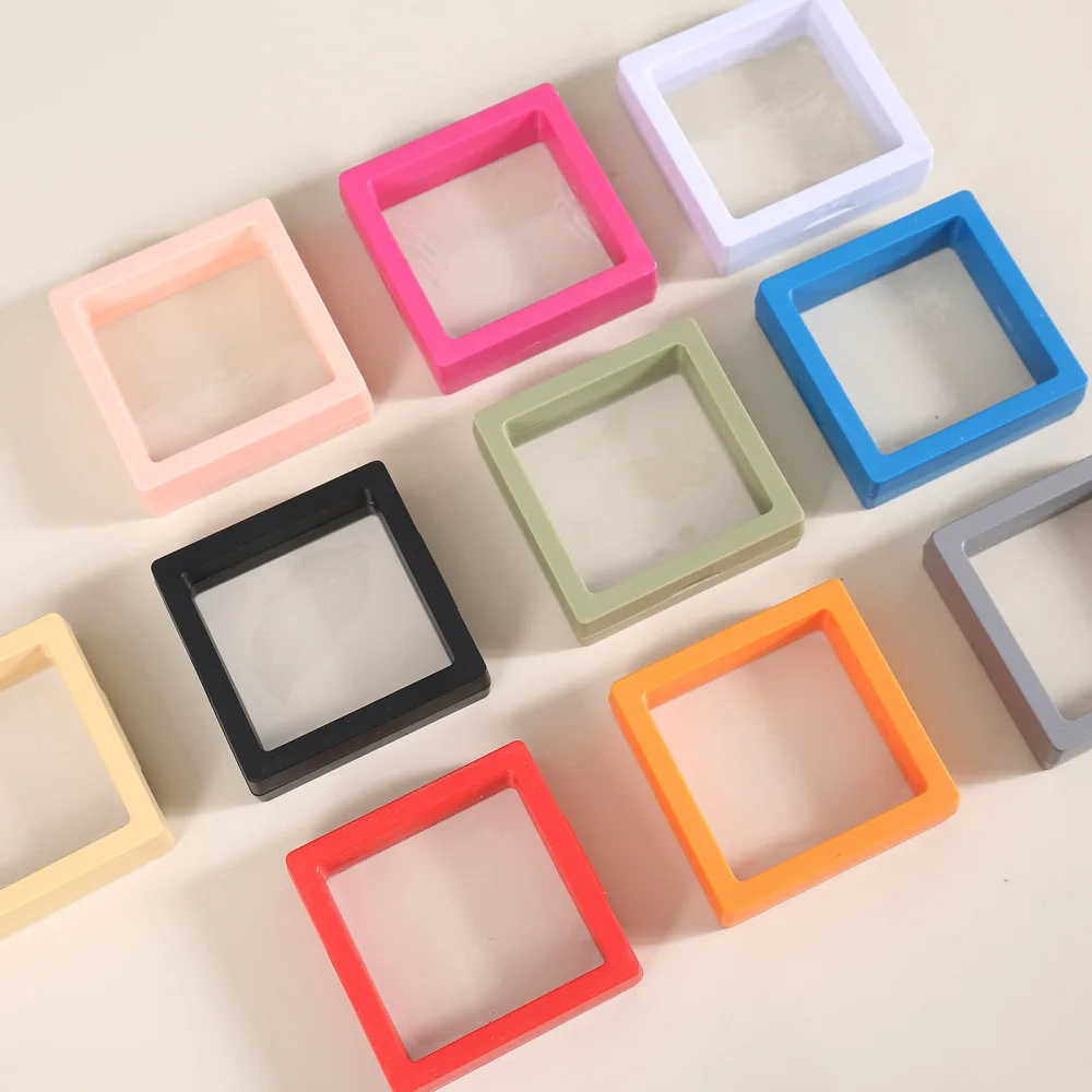 Suspension Jewelry Display Case Floating Organizer Box For Ring Necklace Pendant Bracelet Earring Storage Holder Gift Wrapper
