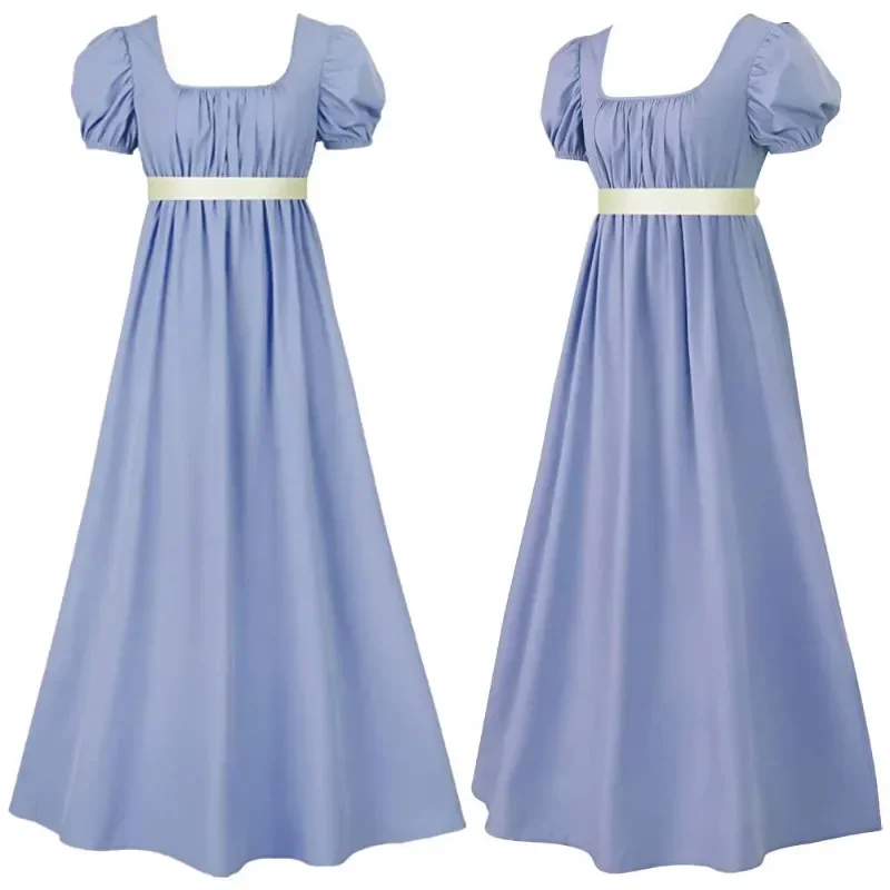 Vintage Regency Evening Dress With High Waisted Victorian Tea Gown Party Slim For Women Victorian Formal Ball Gown Dress 2026