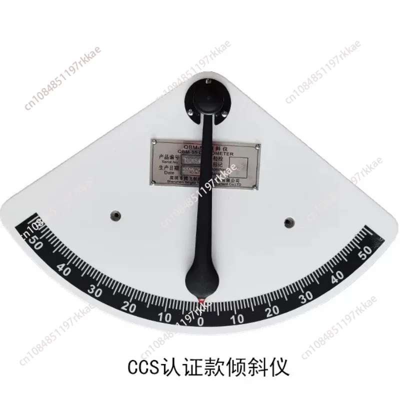 Ship Inclinometer with 55-Degree Pendulum Accurate Tilt Measurement for Marine Dropship