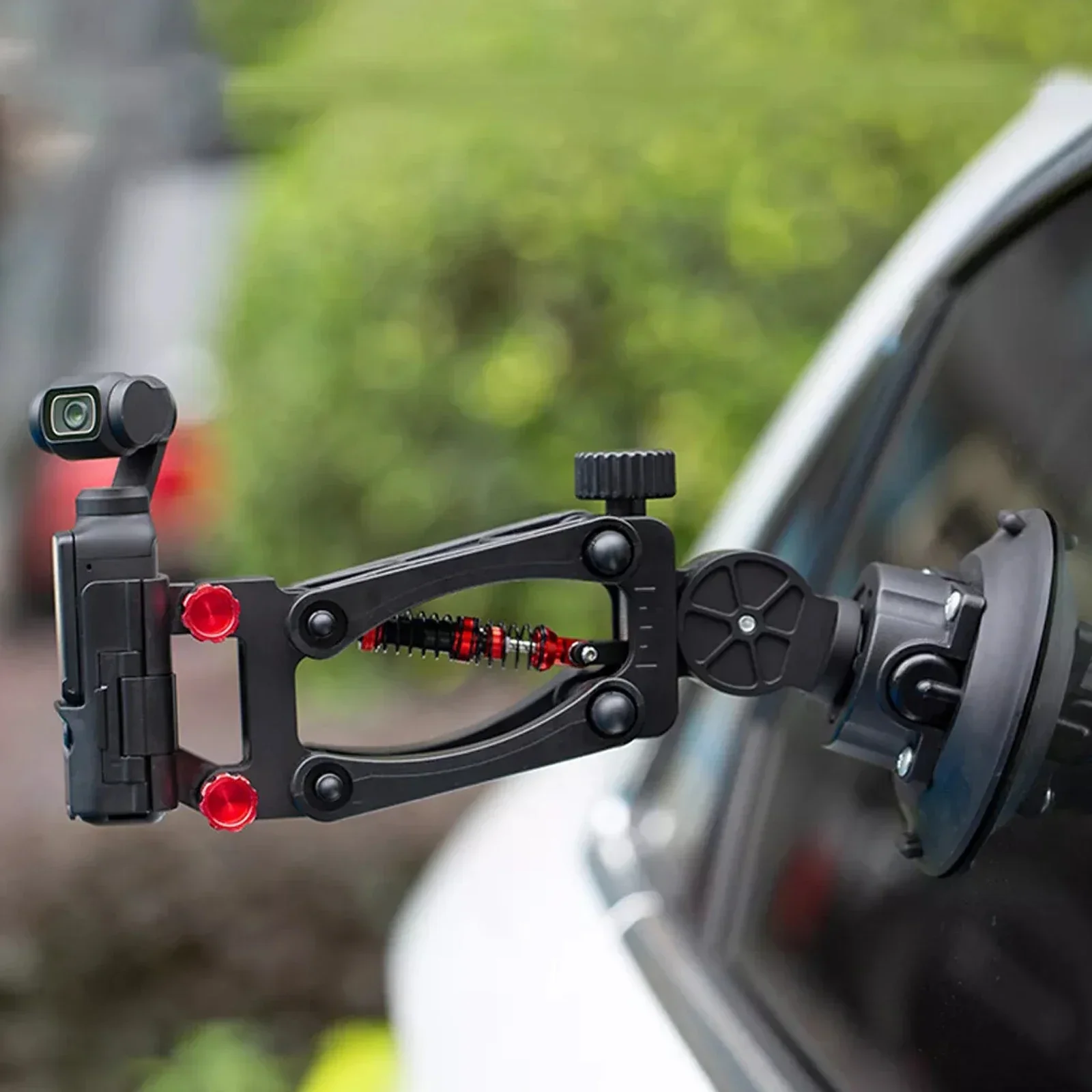 Z-Axle Camera Car Bracket Suction Cup Mount For DJI Osmo Pocket 3 Gimbal Car Holder Stabilizer Car Windshield Attach Accessories