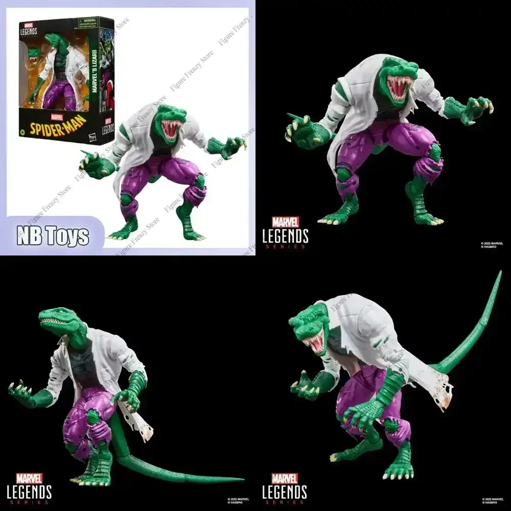 

Special Offer New Marvel Legends Spider-Man Professor Lizard 6-Inch Action Figure Collectible Gift for Marvel Fans