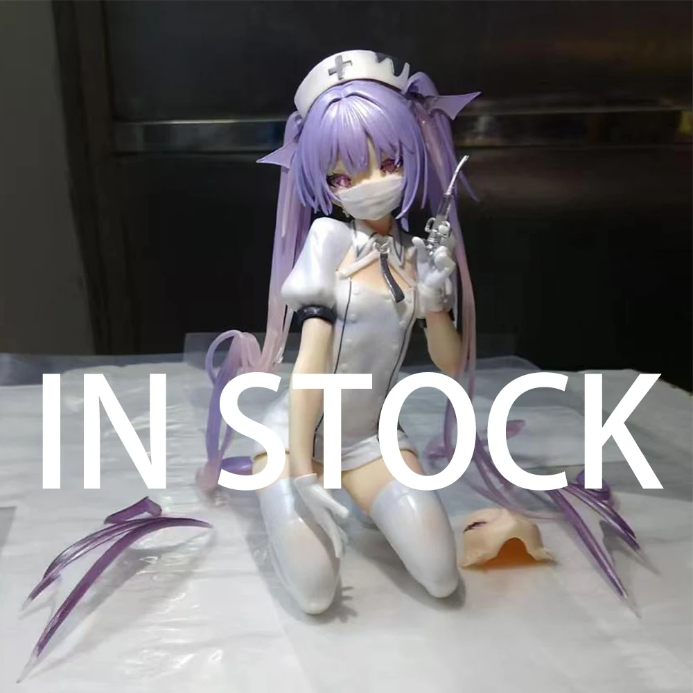 Enfermeira uniforme eve figura linda menina jogo anime figuras sexy enfermeira menina estatueta modelo gk coleção estátua ornamento brinquedo presente