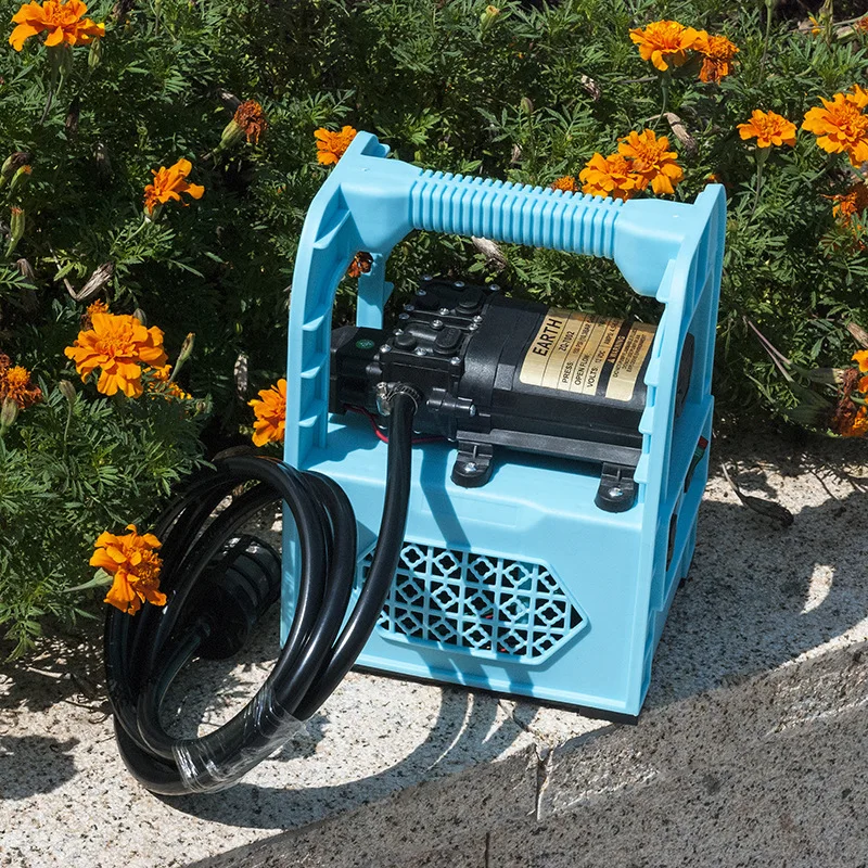 1pc tragbare elektrische Sprüh pumpe wiederauf ladbare Wasserpumpe Auto waschanlage Bewässerung Sprühen Pestizide Gartengeräte