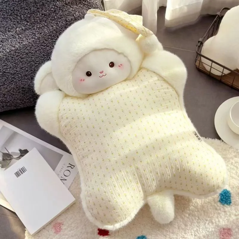 

Comforting Animal Doll Pillow Cute Stress Relieving Plush Toy Soft Pillow Perfect Gift For Girls