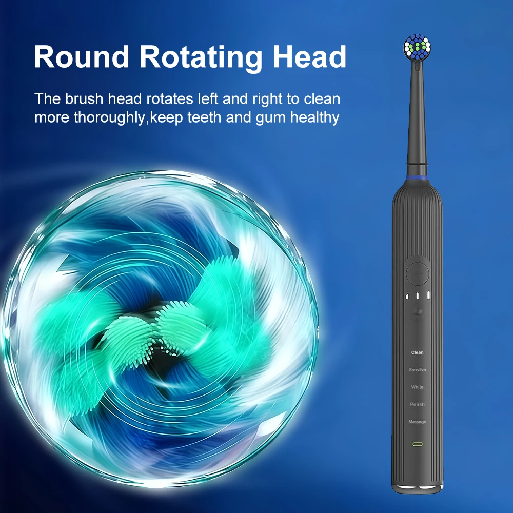 Electric Toothbrush for Adult Rechargeable Deep Clean Whitening Teeth Oral Irrigator Cleaning Care Teeth For Home Travel