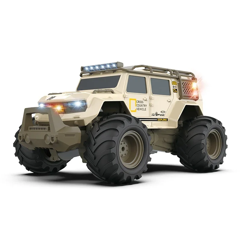 Veicolo fuoristrada telecomandato per bambini 1:14 Veicolo da arrampicata anfibio a quattro ruote motrici Mountain bike per tutti i terreni Ragazzo