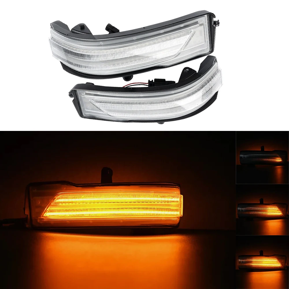 

2 шт. светодиодные динамические указатели поворота для Dodge RAM 1500 2019-2022 68402096AA 68402097AA, последовательные мигалки в боковые зеркала