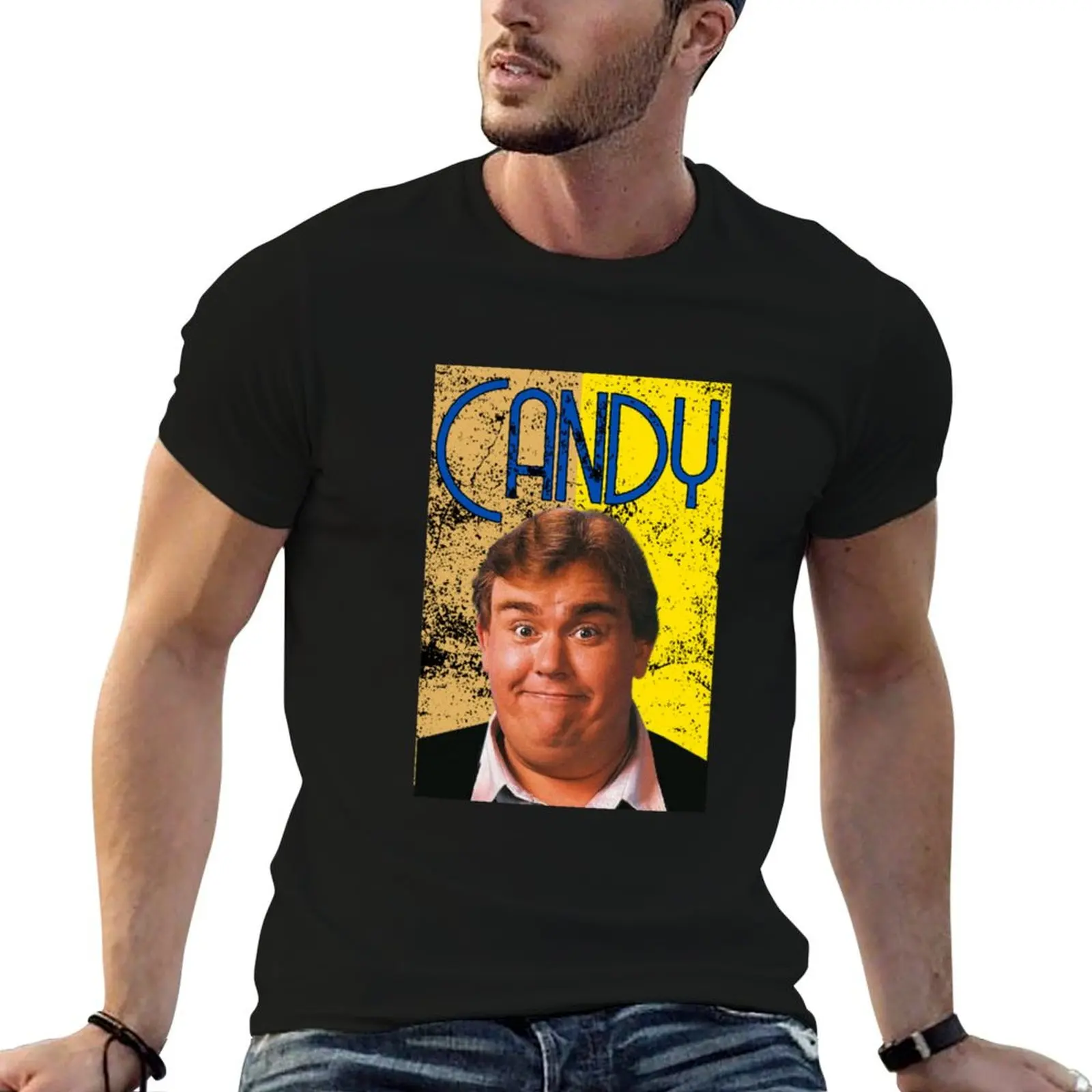John Candy T-Shirt Festival Casual Short Sleeve
