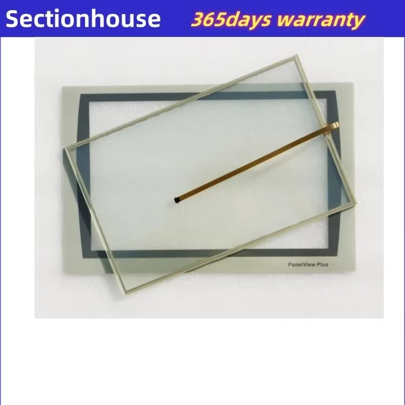 

ew для PanelView Plus 1250 2711P-T12W22D9P-A SER A Touch 2711P-T12W22D9P-A-B Сенсорная панель с защитой накладки