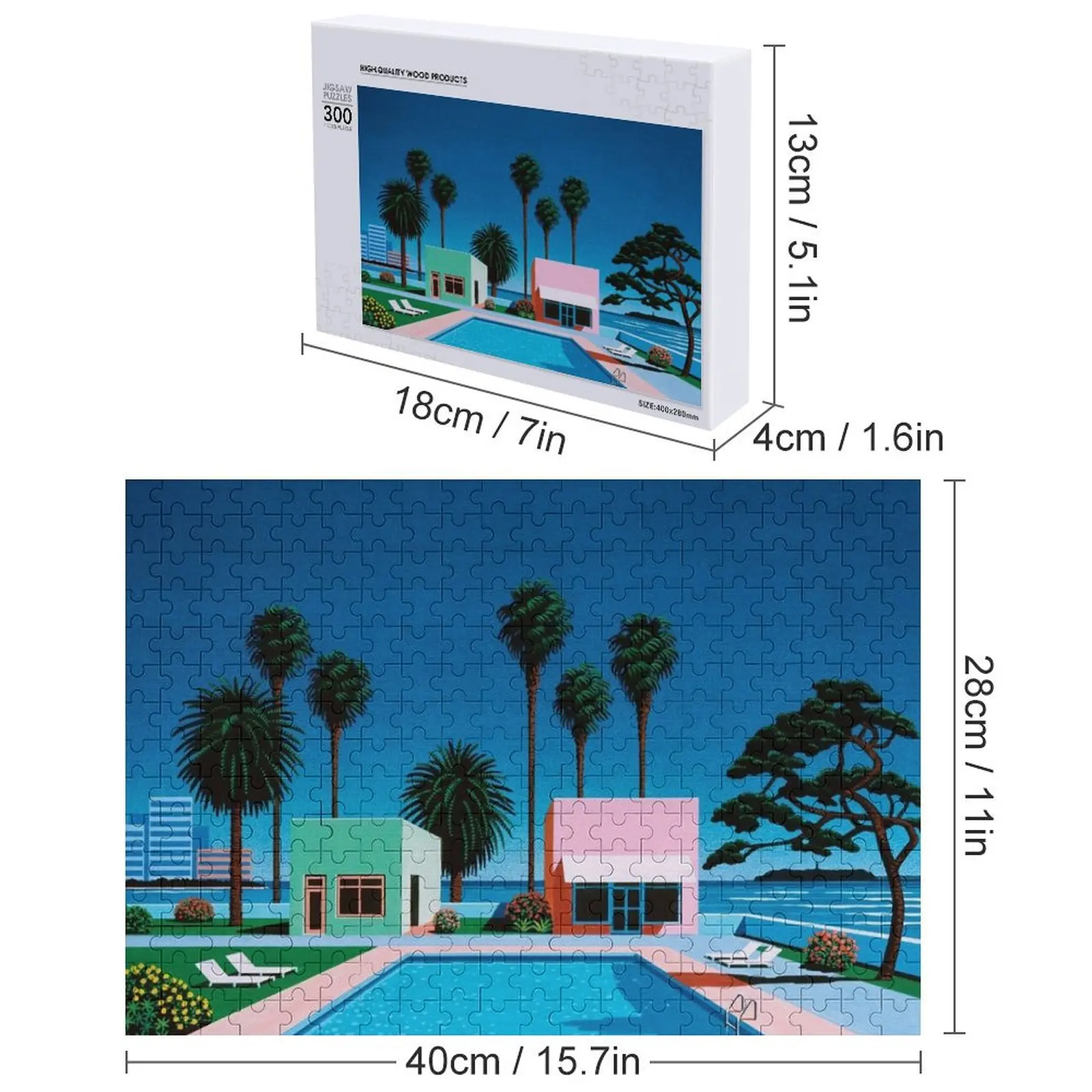 أحجية الصور المقطوعة من هيروشي ناجاي فابورواف، لعبة شخصية، ألغاز هدايا شخصية