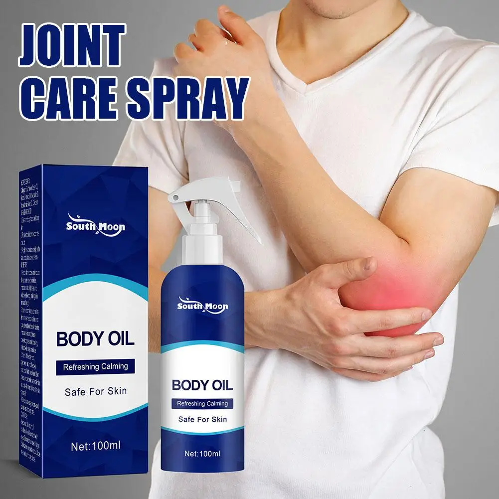 Lumber Spine Muscle Therapy Spray, Cuidados Conjuntos, Artrite, Dor nas Costas, Tendões, Care Ache, Rel de Massagem, T2V2, 100ml