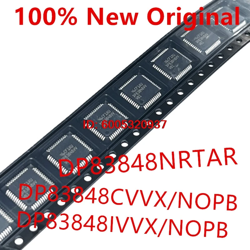 10piece  DP83848CVVX/NOPB  DP83848VV 、DP83848IVVX 、DP83848NRTAR  83848N  New Ethernet PHY transceiver chip  DP83848