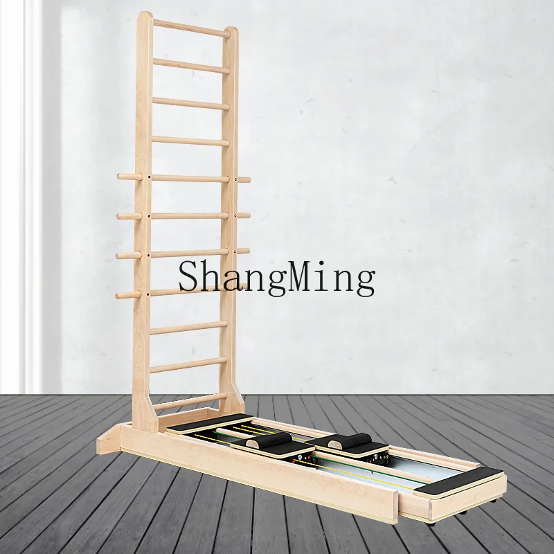 

CL Two-way Ladder Yoga Pilates Large Equipment Ladder Sliding Bed Stretching Fitness Slide Sports Ladder Bed