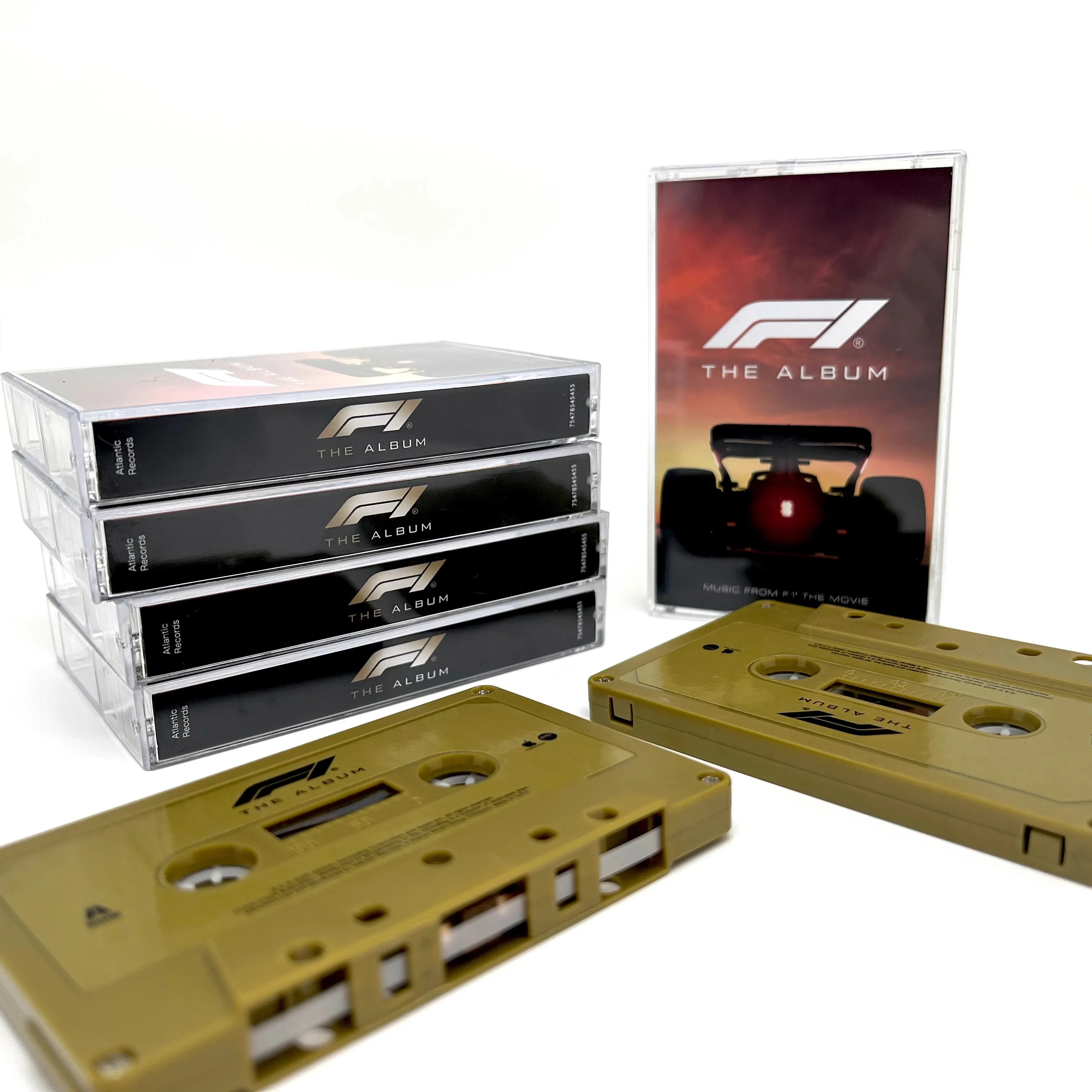 Film Brad Pitt Hans Zimmer Music Tape F1 Apex ‎   OST Album Lose My Mind Kassetten Cosplay Recorder Auto Walkman Soundtracks Box